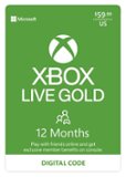 Microsoft - Xbox Live 12 Month Gold Membership [Digital]