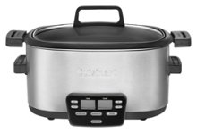 Cuisinart - Cook Central 6-Quart 3-in-1 Multicooker - Stainless Steel