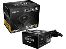 ASRock Challenger CL 750G 750W 80 PLUS GOLD, ATX3.1/PCIe5.1 Power