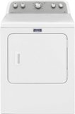 Maytag - 7.0 Cu. Ft. Electric Dryer with Extra-Large Capacity - White