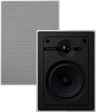 Bowers & Wilkins - CI600 Series 5" In-Wall Speakers w/ Cast Basket, Aramid Fiber Midbass and Nautilus Tweeter - (Pair) - Paintable White