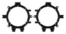 Metra - Speaker Adapter Plates for Most 1995-2005 GM Full-Size Pick-Up Vehicles (Pair) - Black