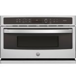GE Profile - Advantium 30" Built-In Single Electric Wall Oven - Stainless Steel