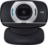 Logitech - C615 1080 Webcam with HD Light Correction - Black