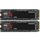 Samsung 990 PRO PCIe 4.0 NVMe M.2 SSD 4TB (2 Pack Bundle) MZ