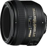Nikon - AF-S NIKKOR 50mm f/1.4G Standard Lens - Black