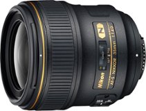 Nikon - AF-S NIKKOR 35mm f/1.4G Wide-Angle Lens - Black