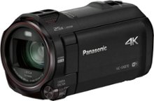 Panasonic - HC-VX870K 4K Ultra HD Flash Memory Camcorder - Black