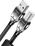 AudioQuest - 16.4' USB A-to-USB B Cable - Black/Gray