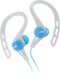 JVC - Wired Ear Clip-On Earbud Headphones - Blue