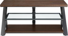 Whalen Furniture - TV Console for Most Flat-Panel TVs Up to 55" - Medium Brown