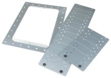 Rough-In Speaker Brackets for MartinLogan ML-65 and ML-65i In-Wall Speakers (2-Pack) - Metallic