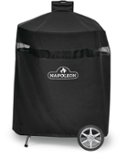 Napoleon - 22" Charcoal Kettle Grill with Legs Premium Cover - Black