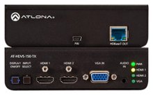 Atlona - 3-Input HDMI and VGA Switcher - Black