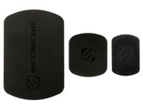 Scosche - MagicPlates Replacement Magnets 3 Pack - Black