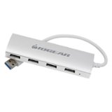 IOGEAR - Met(AL) 4-Port USB 3.0 Hub - White
