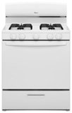 Amana - 5.1 Cu. Ft. Freestanding Gas Range - White