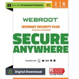 Webroot - Internet Security Plus + Antivirus Protection (6 Devices) (2-Year Subscription) - Android, Apple iOS, Chrome, Mac OS, Windows [Digital]