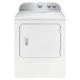 Whirlpool - 5.9 Cu. Ft. Electric Dryer with AutoDry Drying System - White