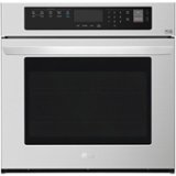LG - 30" Built-In Electric Convection Wall Oven with EasyClean - Stainless Steel