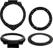 Metra - Speaker Adapter Plates for Most 2005 and Later GM Vehicles (2-Pack) - Black