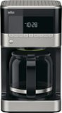 Braun - BrewSense 12-Cup Coffee Maker - Black/Stainless Steel
