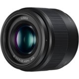 Panasonic - LUMIX G 25mm f/1.7 ASPH. Lens for Mirrorless Micro Four Thirds Compatible Cameras, H-H025-K - Black