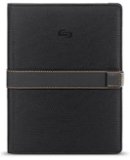Solo - Exclusives Collection Case for Apple iPad (3rd gen.), iPad 1, 2 and other models - Black/orange