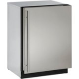 U-Line - 2000 Series 4.9 Cu. Ft. Built-In Mini Fridge - Stainless Steel