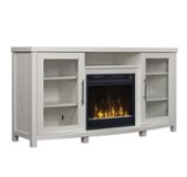ClassicFlame - Rossville TV Stand for TVs up to 60" with Electric Fireplace - White