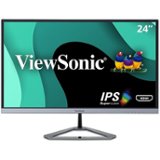 ViewSonic - VX2476-SMHD 23.8" IPS LCD FHD Monitor (DisplayPort VGA, HDMI) - Black