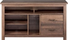 Insignia™ - Gaming TV Cabinet for Most TVs Up to 55 - Brown