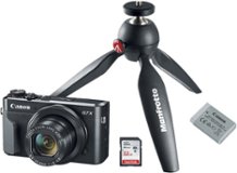Canon - PowerShot G7 X Mark II 20.1-Megapixel Digital Camera Video Creator Kit - Black