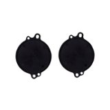 Metra - Speaker Adapters for Select Toyota and Chrysler Vehicles (2-Pack) - Black
