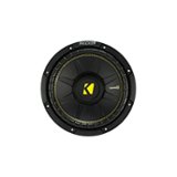 KICKER - CompC 10" Dual-Voice-Coil 4-Ohm Subwoofer - Black