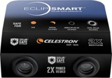 Celestron - EclipSmart 2x Power Viewers Solar Eclipse Observing Kit - Blue/Black