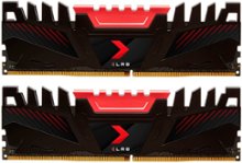 PNY - XLR8 Gaming 16GB (2x8GB)  3200MHz  DDR4 DRAM (PC4-25600) CL16 1.35V Dual Channel Desktop (DIMM) Memory Kit - Red