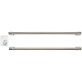 DCS by Fisher & Paykel - Square Door Handle Kit for ActiveSmart RF201ACJSX1, RF201ACUSX1 and RF201ACUSX1_N - Silver