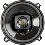 Polk Audio - DB+ Series 5-1/4" 2-Way Coaxial Speakers with Polypropylene UV Tolerant Cones (Pair) - Black