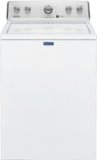 Maytag - 3.8 Cu. Ft. High Efficiency Top Load Washer with PowerWash Agitator - White