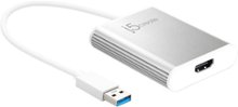 j5create - USB 3.0 to 4K HDMI Display Adapter - Silver