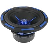 Power Acoustik - 12" Dual-Voice-Coil 2-Ohm Subwoofer - Blue/black