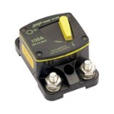 Stinger - Marine 150-Amp Circuit Breaker - Black