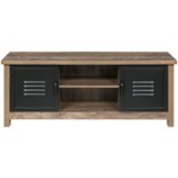 OneSpace - TV Cabinet for Most Flat-Panel TVs - Natural Oak
