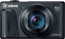 Canon - PowerShot SX740 HS 20.3-Megapixel Digital Camera - Black