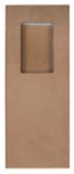 Sonance - MEDIUM RECTANGLE ACOUSTIC ENCLOSURE - Enclosure for Select Visual Performance 6.5" Speakers (Each) - Unfinished Wood