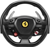 Thrustmaster - T80 Ferrari 488 GTB Edition Racing Wheel for PlayStation 5, 4 and Windows - Black