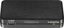 Insignia™ - HDMI Audio Extractor with 4K @ 60Hz / HDR Support - Black