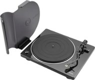 Denon DP-400 Semi-Automatic Analog Turntable with Speed Auto Sensor, Supports 33 1/3, 45, 78 RPM (Vintage) Speeds - Black