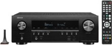 Denon - AVR-S750H (165W X 7) 7.2-Ch. with HEOS and Dolby Atmos 4K Ultra HD HDR Compatible AV Home Theater Receiver with Alexa - Black